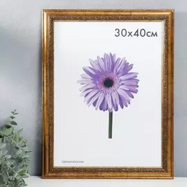 Фоторамка пластик daria 30х40 см старое золото