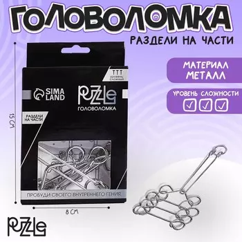 Головоломка металлическая