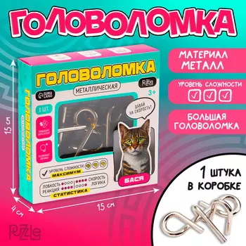 Головоломка металлическая