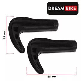 Грипсы dream bike, цвет черный