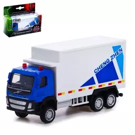 Грузовик металлический volvo, 1:72, инерция