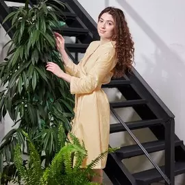 Халат вафельный