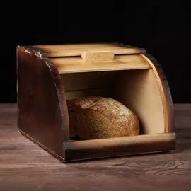 Хлебница деревянная