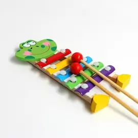 Игрушечный музыкальный металлофон