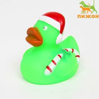 Новый год. игрушка пищащая для собак