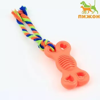 Игрушка жевательная с канатом