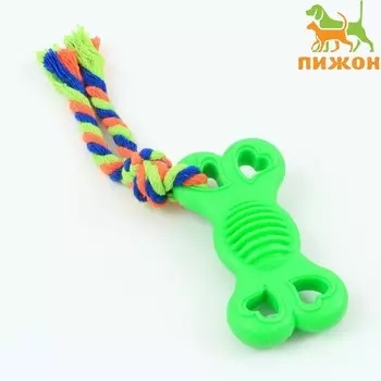 Игрушка жевательная с канатом