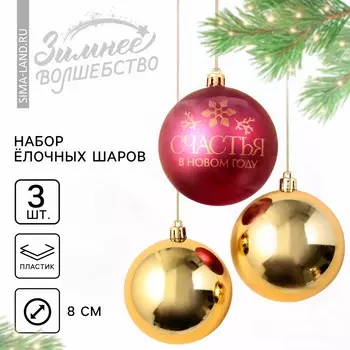 Шары елочные