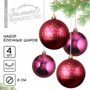 Шары елочные