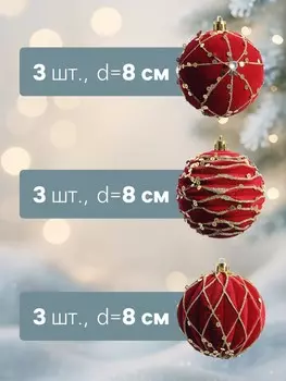 Ёлочные шары новогодние