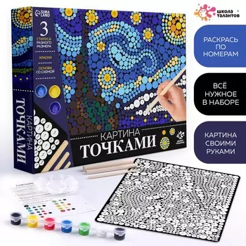 Картина точками