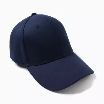 Кепка однотонная