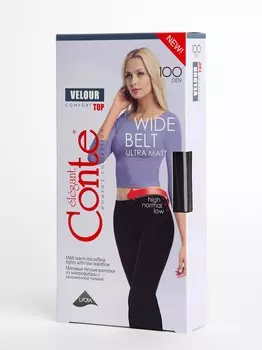 Колготки Conte VELOUR TOP 100