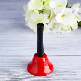 Колокольчик настольный candy, красный, 126.5 см