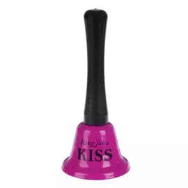 Колокольчик металлический, звонок настольный ring for a kiss, 5512.5 см