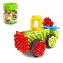 Конструктор игольчатый mini bristles, 110 деталей