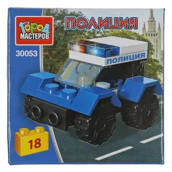 Конструктор ПОЛИЦИЯ Город мастеров 30053-JS