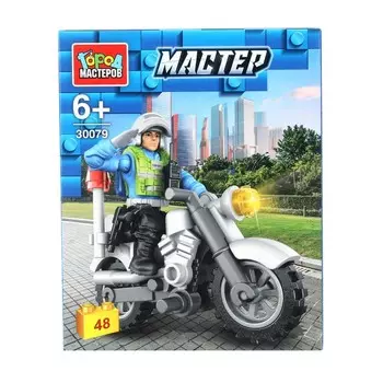 Конструктор ПОЛИЦИЯ Город мастеров 30079-XJ