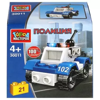 Конструктор ПОЛИЦИЯ Город мастеров 3077-JS