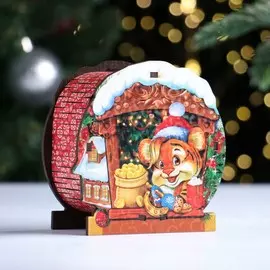 Копилка деревянная