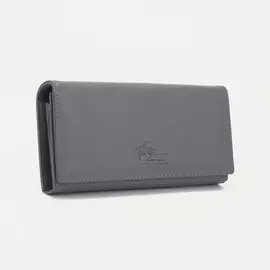 Кошелёк на магнитах, цвет серый