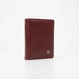 Кошелёк на магните, цвет бордовый