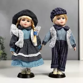Кукла коллекционная парочка набор 2 шт