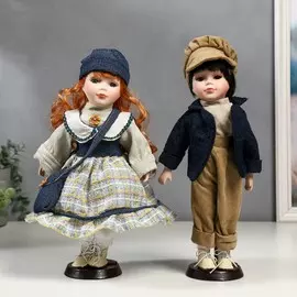 Кукла коллекционная парочка набор 2 шт