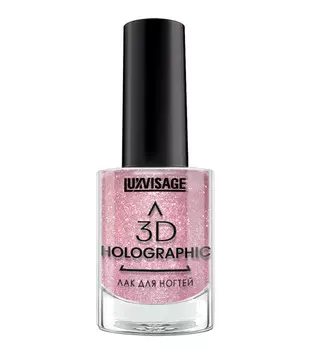 Лак для ногтей 3D HOLOGRAPHIC тон 716 сияющий алмаз 11г LuxVisage