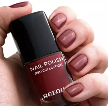 Лак для ногтей Red Collection №05 бордовый RELOUIS