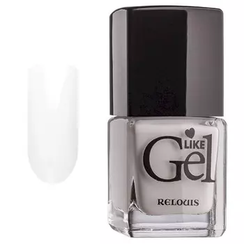 Лак для ногтей Like Gel Relouis белый
