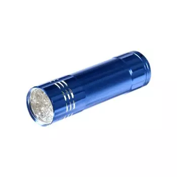 Лампа для маникюра luf-04, uv/led, 9 диодов, 9 вт, от батареек (не в комплекте), голубая