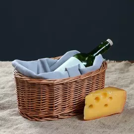 Лоток плетеный