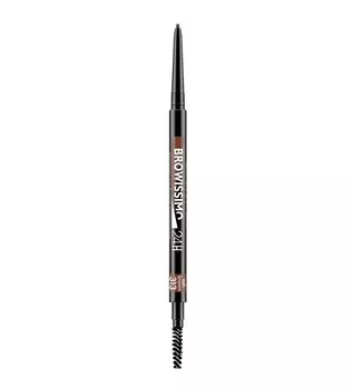 LuxVisage Карандаш для бровей механический BROWISSIMO ultra slim super stay 24H,тон 313 ash brown