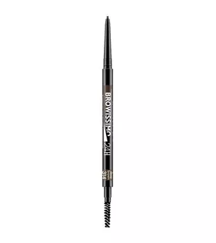 LuxVisage Карандаш для бровей механический BROWISSIMO ultra slim super stay 24H,тон 314 deep brown