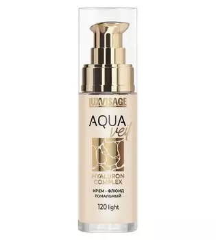LuxVisage Крем-флюид тональный AQUA тон 120 light 30мл