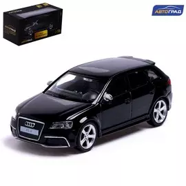 Машина металлическая audi rs3 sportback, 1:43, цвет черный