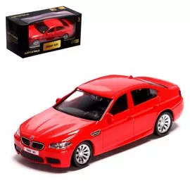 Машина металлическая bmw m5, 1:43, цвет красный