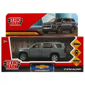 Машина металлическая CHEVROLET, Технопарк TAHOE-12-GY