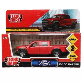 Машина металлическая FORD, Технопарк F150RAP-12-RD