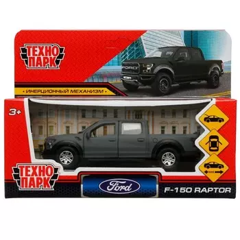 Машина металлическая FORD, Технопарк F150RAP-12FIL-GY
