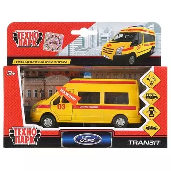 Машина металлическая FORD, Технопарк SB-13-02-A-WB