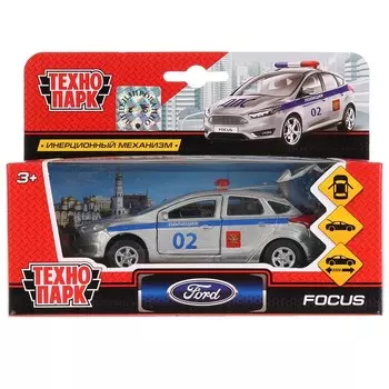 Машина металлическая FORD, Технопарк SB-17-81-FF-P-WB