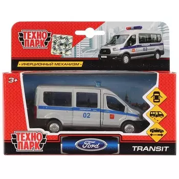 Машина металлическая FORD, Технопарк SB-18-18-P-WB