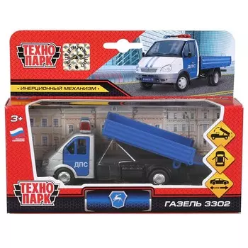 Машина металлическая ГАЗЕЛЬ, Технопарк SB-19-22-P-WB
