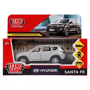Машина металлическая HYUNDAI, Технопарк SANTAFE-12-GY