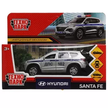 Машина металлическая HYUNDAI, Технопарк SANTAFE-12POL-SR