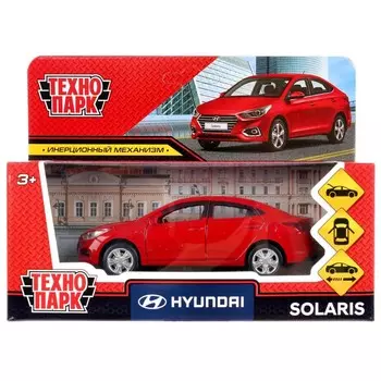 Машина металлическая HYUNDAI, Технопарк SOLARIS2-12-RD