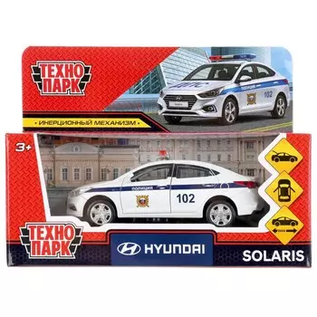 Машина металлическая HYUNDAI, Технопарк SOLARIS2-12POL-WH