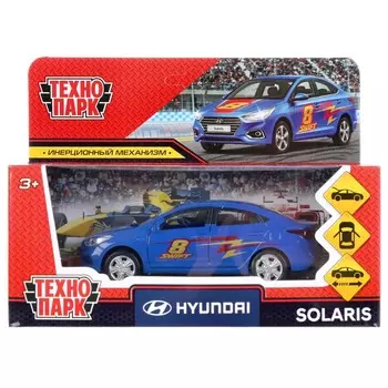 Машина металлическая HYUNDAI, Технопарк SOLARIS2-12SRT-BU